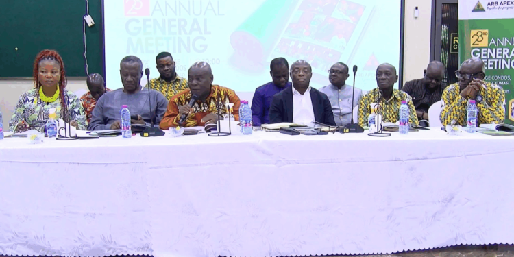 ARP Apex Bank lauds Nsoatreman Rural Bank for outstanding 2024 performance