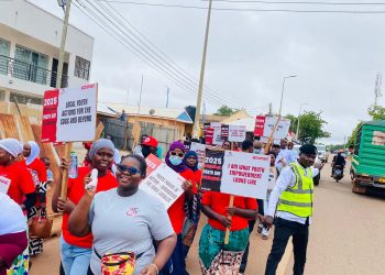 ActionAid Ghana leads “Pedal for Safer Planet” climate advocacy campaign in Tamale to promote just transition and empower women and youth