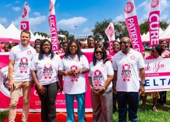 Delta Air Lines donates GHS20,000 to Breast Cancer Survivors Association during free screening at Kotoka International Airport