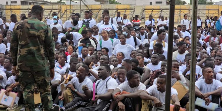 Over 6,000 Applicants Turn Up for GAF Recruitment in Cape Coast