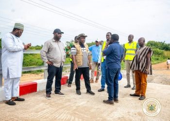 Volta Regional Minister leads two-day Big Push project inspection tour to boost infrastructure, economic growth and job creation