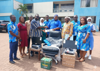 UPNMG donates office suite, computers to Northern Regional Health Directorate