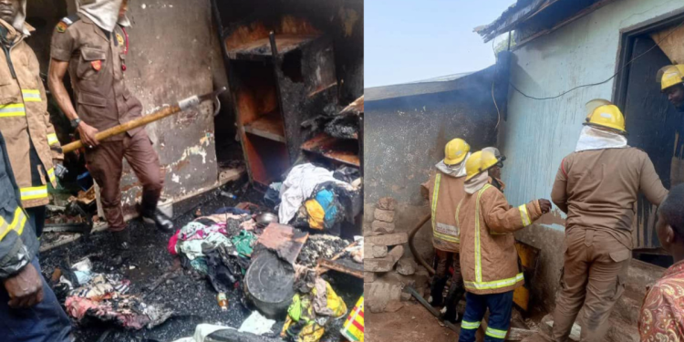 GNFS swift response saves nine rooms in Gumani fire outbreak