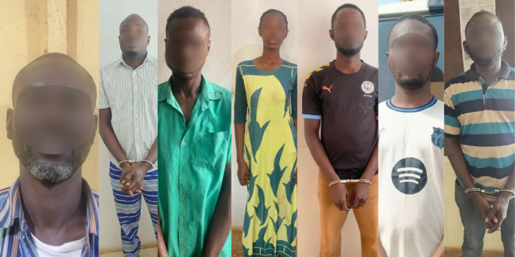Police arrest seven suspects over highway robbery on Tamale-Buipe Road