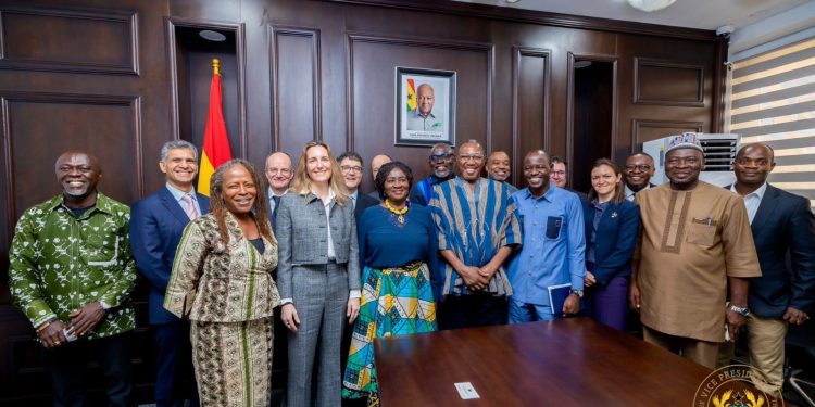 Vice President Jane Naana Opoku-Agyemang reaffirms commitment to foundational education at meeting with Jacob’s Foundation