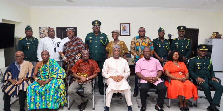 Volta Regional House of Chiefs engages Interior Minister on security and border checkpoint concerns
