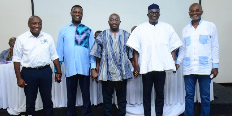 NPP flagbearer aspirants sign peace memorandum to uphold party unity
