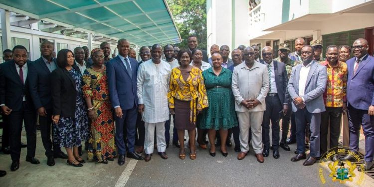 Vice president reaffirms government support for Lands Ministry, urges stronger environmental stewardship